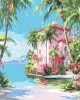 Ζωγραφική με αριθμούς Paradise Coast House 40x50cm