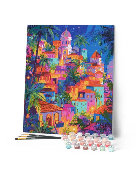 Ζωγραφική με αριθμούς Tropical Dream City 40x50cm