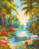 Ζωγραφική με αριθμούς River Paradise 40x50cm