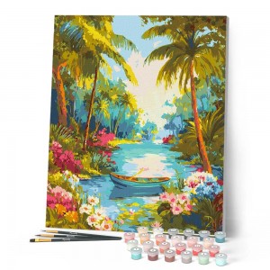 Ζωγραφική με αριθμούς River Paradise 40x50cm