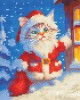 Διαμάντια Santa Kitty 25x25cm