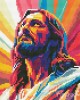 Διαμάντια Radiant Jesus 25x25cm