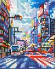 Διαμάντια Shibuya Abstract Pop Art 25x25cm