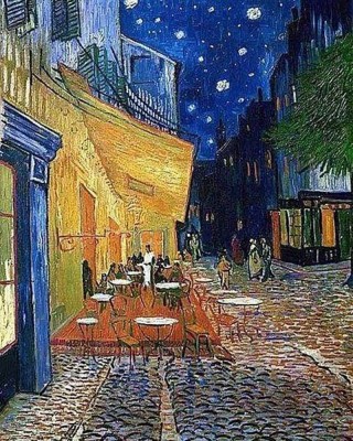 Διαμάντια Van Gogh Terrace Café 40x50cm