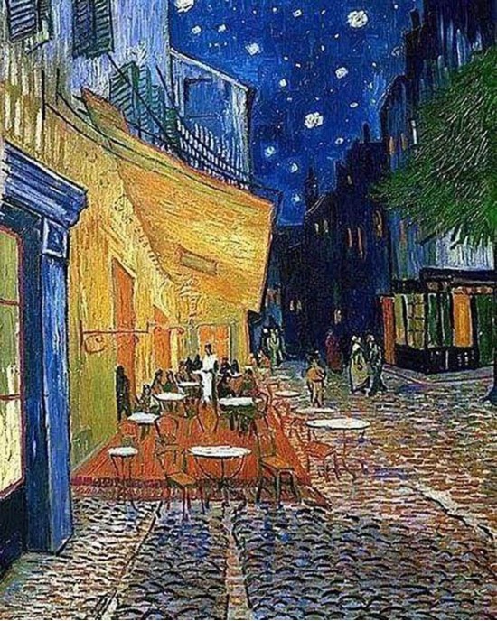 Διαμάντια Van Gogh Terrace Café 40x50cm