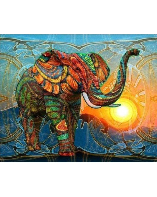 Διαμάντια Artistic Elephant 40x50cm