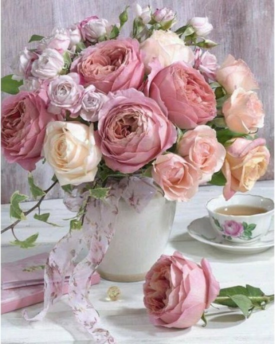 Διαμάντια Bouquet of Roses 40x50cm