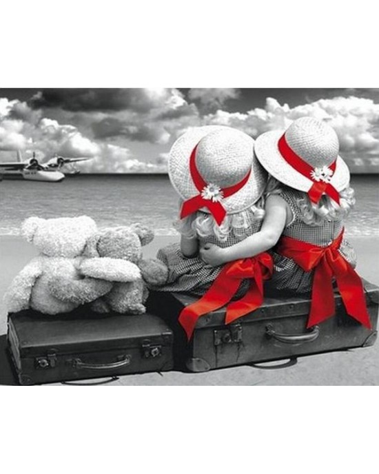 Διαμάντια Cute Couples 40x50cm