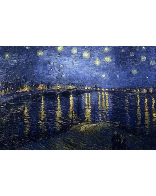 Διαμάντια Van Gogh Starry Night over the Rhone 40x50cm