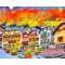 Διαμάντια Colorful Swiss Village 40x50cm