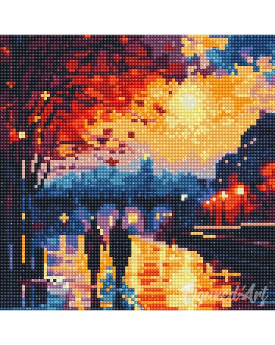 Διαμάντια Romantic Night 25x25cm