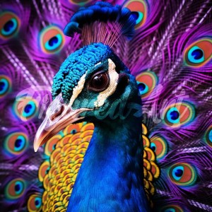 Διαμάντια Graceful Peacock 25x25cm