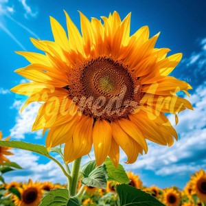 Διαμάντια Sun-Kissed Sunflower 25x25cm