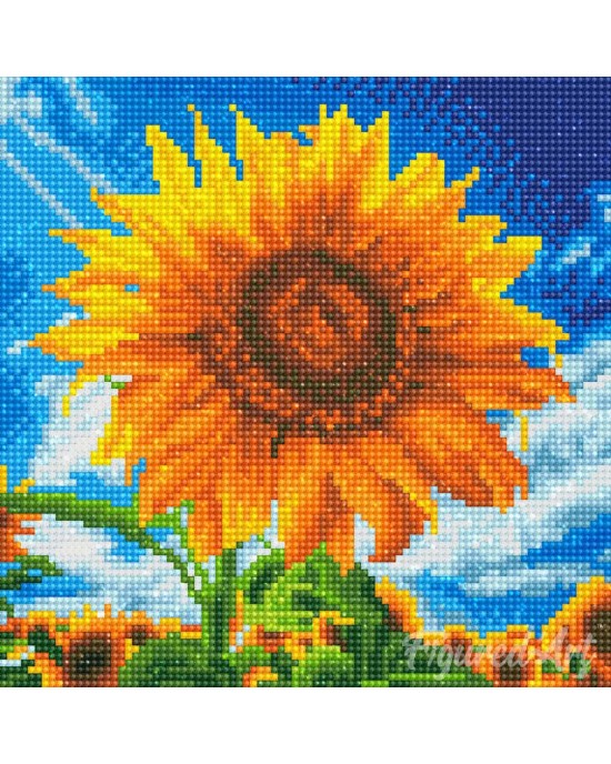 Διαμάντια Sun-Kissed Sunflower 25x25cm