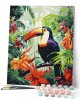 Ζωγραφική με αριθμούς Toucan in the Jungle 40x50cm