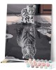 Ζωγραφική με αριθμούς Kitten Reflective Tiger 40x50cm