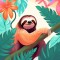 Διαμάντια Tropical Sloth 25x25cm