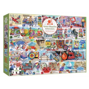 1000 κομμάτια SPACE HOPPERS & SCOOTERS