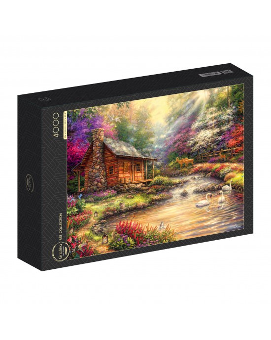 4000 κομμάτια BROOKSIDE RETREAT