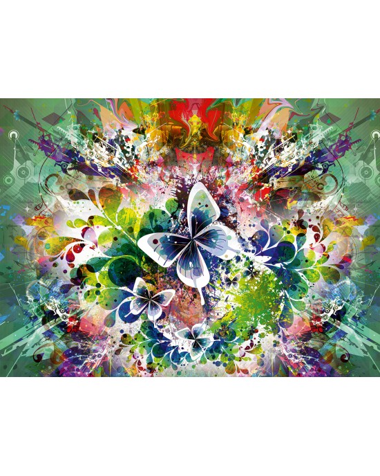 3000 κομμάτια SPRING FLOWERS AND BUTTERFLIES