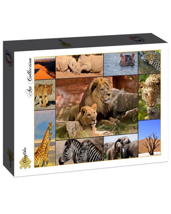 1500 κομμάτια COLLAGE - WILDLIFE