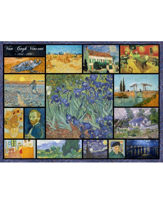 2000 κομμάτια COLLAGE - VINCENT VAN GOGH  