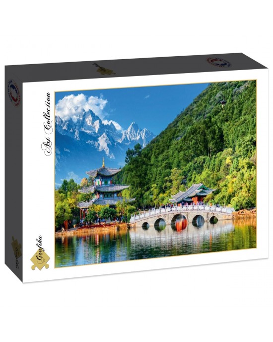 1000 κομμάτια JADE DRAGON SNOW MOUNTAIN