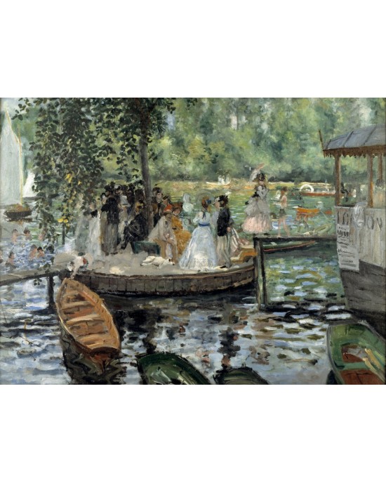 2000 κομμάτια LA GRENOUILLERE, 1869