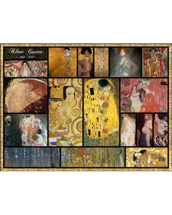 2000 κομμάτια COLLAGE - GUSTAV KLIMT