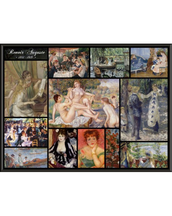 2000 κομμάτια AUGUSTE RENOIR - COLLAGE