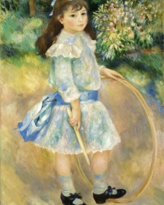2000 κομμάτια GIRL WITH A HOOP, 1885