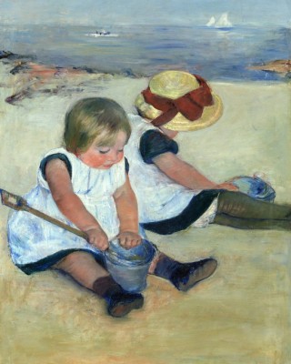 2000 κομμάτια CHILDREN PLAYING ON THE BEACH, 1884