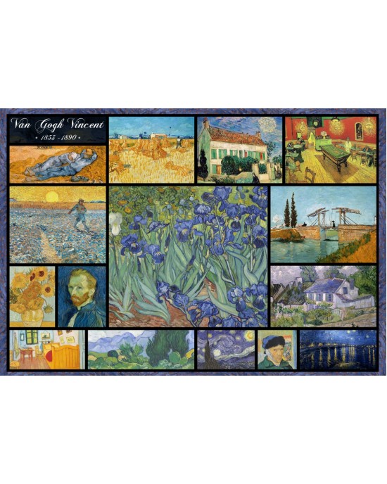 1000 κομμάτια VINCENT VAN GOGH - COLLAGE