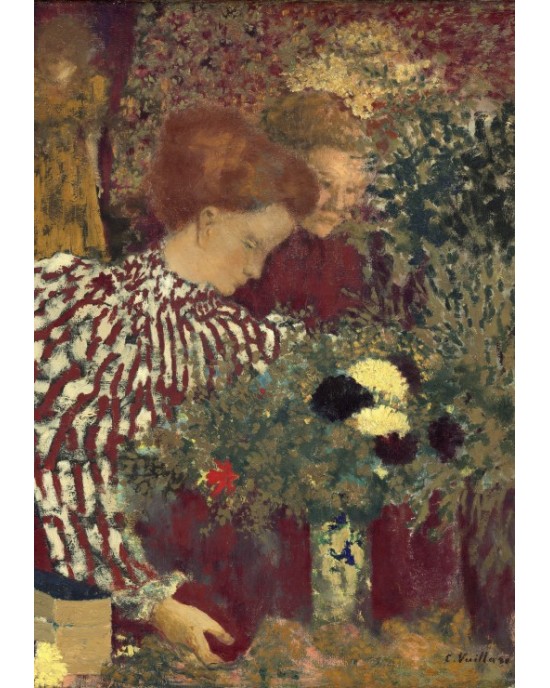 1000 κομμάτια WOMAN IN A STRIPED DRESS, 1895