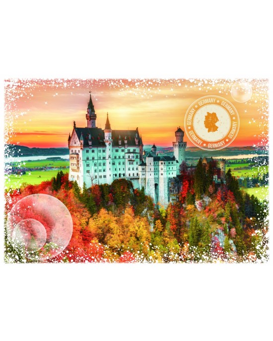 1000 κομμάτια TRAVEL AROUND THE WORLD - GERMANY