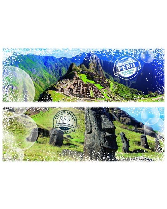 1000 κομμάτια TRAVEL AROUND THE WORLD - CHILE AND PERU