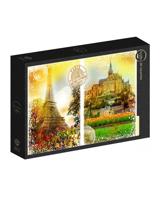 1000 κομμάτια TRAVEL AROUND THE WORLD - FRANCE