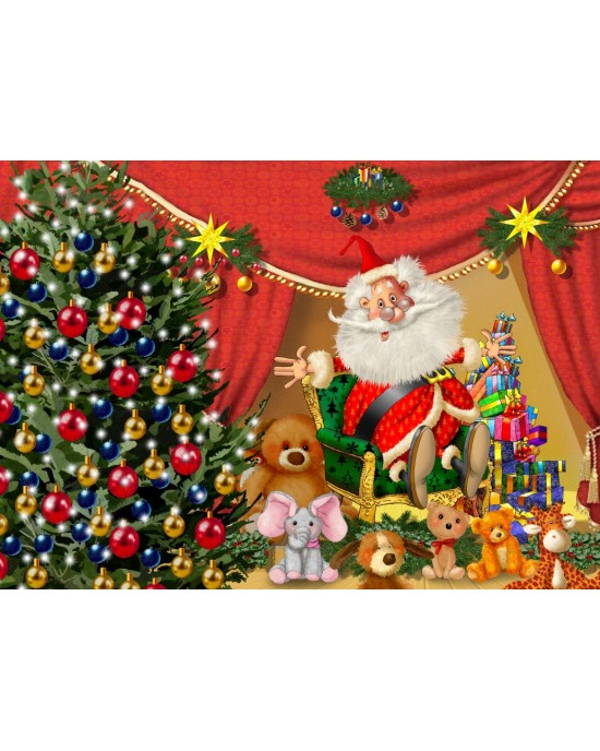 500 κομμάτια PHOTO OF SANTA