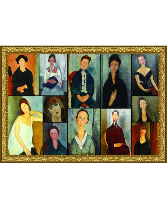 2000 κομμάτια LA PEINTURE DE MODIGLIANI