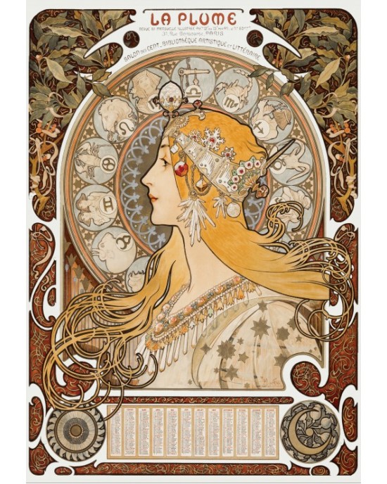 1000 κομμάτια LA PLUME (ZODIAC), 1896-97 