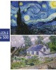 2x500 ΚΟΜΜΑΤΙΑ VAN GOGH'S ART: STARRY NIGHT, 1889 - HOUSES AT AUVERS, 1890 