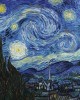 2x500 ΚΟΜΜΑΤΙΑ VAN GOGH'S ART: STARRY NIGHT, 1889 - HOUSES AT AUVERS, 1890 