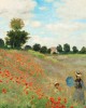 2x500 ΚΟΜΜΑΤΙΑ MONET'S ART: GARDEN AT SAINTE ADRESSE, 1867 - POPPY FIELD NEAR ARGENTUEIL, 1873