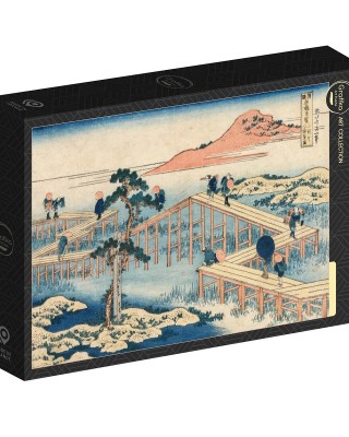 1000 κομμάτια HOKUSAI - AN ANCIENT PICTURE OF THE EIGHT PART BRIDGE IN MIKAWA PROVINCE
