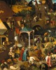 2x500 ΚΟΜΜΑΤΙΑ THE ART OF PETER BRUEGHEL: FLEMISH PROVERBS - THE ENUMERATION OF BETHLEHEM