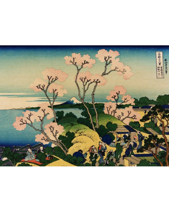 2x500 ΚΟΜΜΑΤΙΑ THE ART OF HOKUSAI: THE GREAT WAVE OF KANAGAWA - SHINEGAWA ON TOKAIDO 