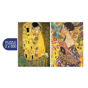 2x500 ΚΟΜΜΑΤΙΑ THE ART OF KLIMT: THE KISS (1907–1908) – LADY WITH A FAN (1917–1918)