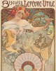 2x500 ΚΟΜΜΑΤΙΑ THE ART OF MUCHA: REVERIE (1898) – LEFEVRE - UTILE BISCUITS (1896)