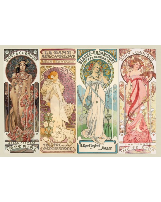 1000 κομμάτια THE ART OF ALPHONS MUCHA