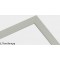 ✅ Ετοιμοπαράδοτη - 1,7cm Κορνίζα Άσπρη - 48 x 68cm